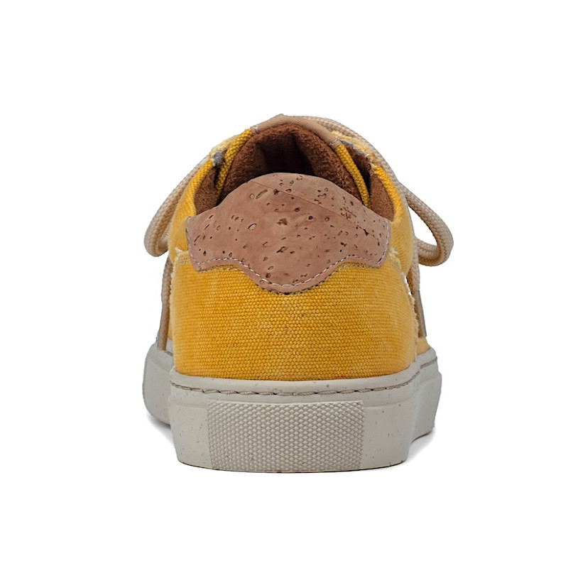 Made in Portugal EU36-45 Eco-Friendly Organic Cotton Canvas Color Yellow